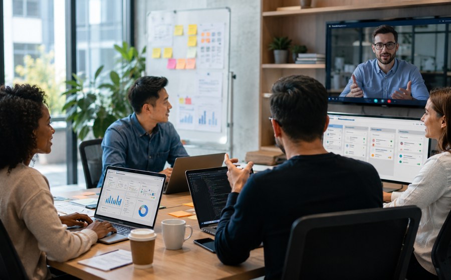 Staff augmentation remote team benefits visual