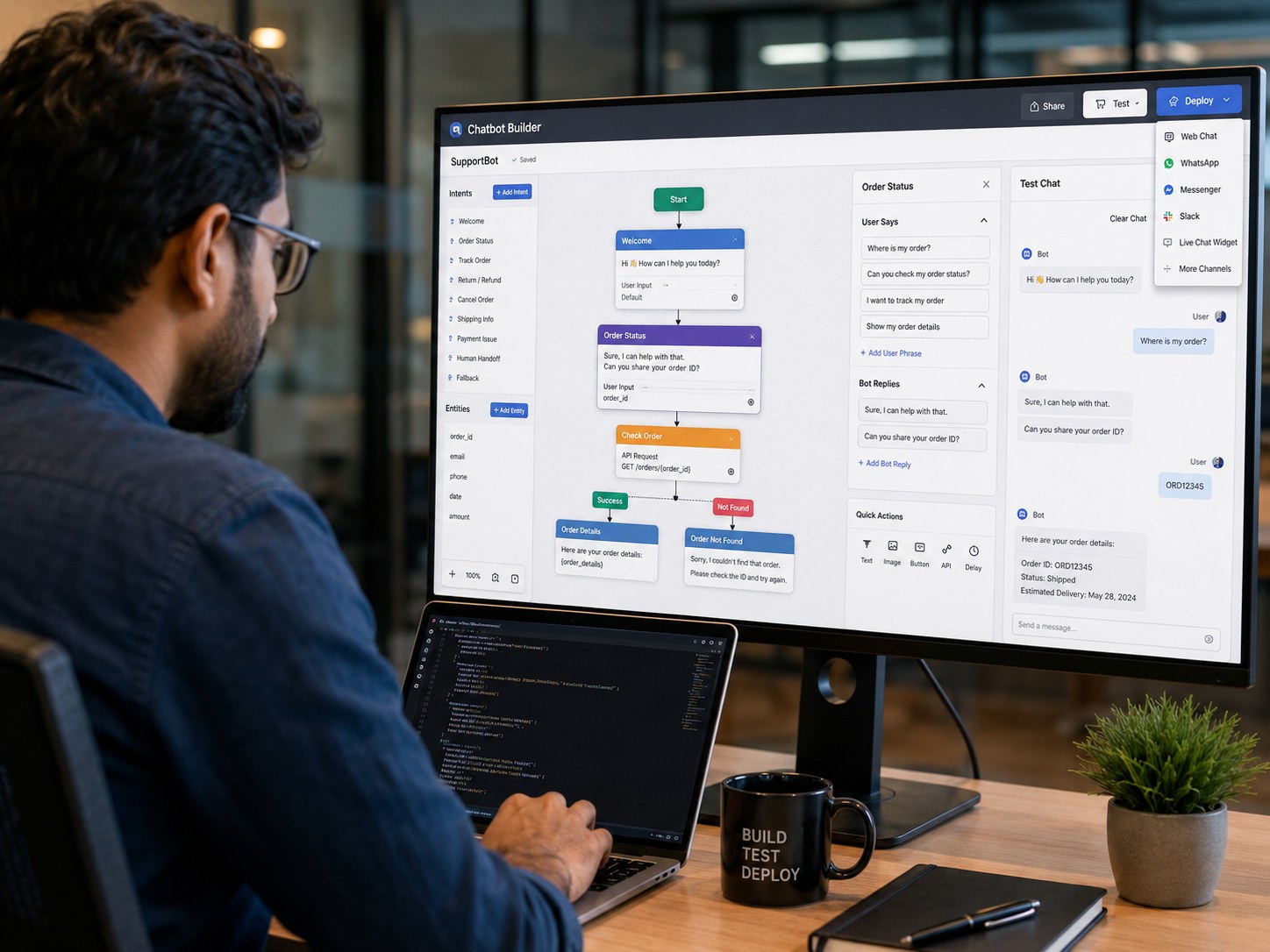 AI Chatbot Development planning