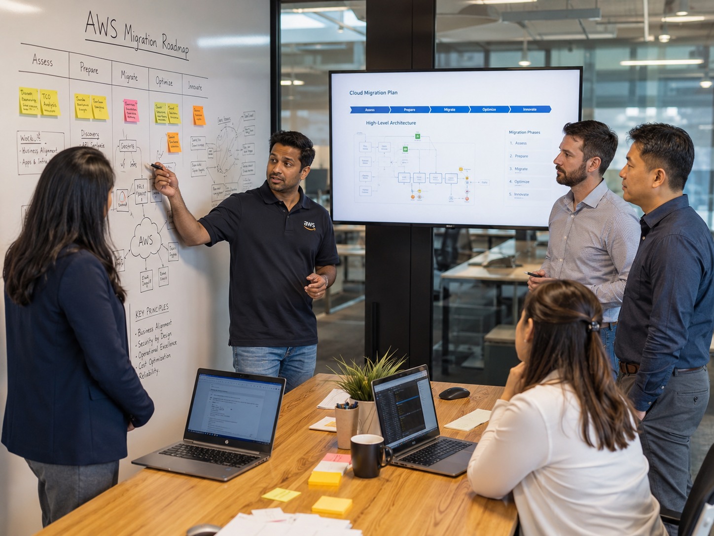 AWS DevOps Consulting workflow