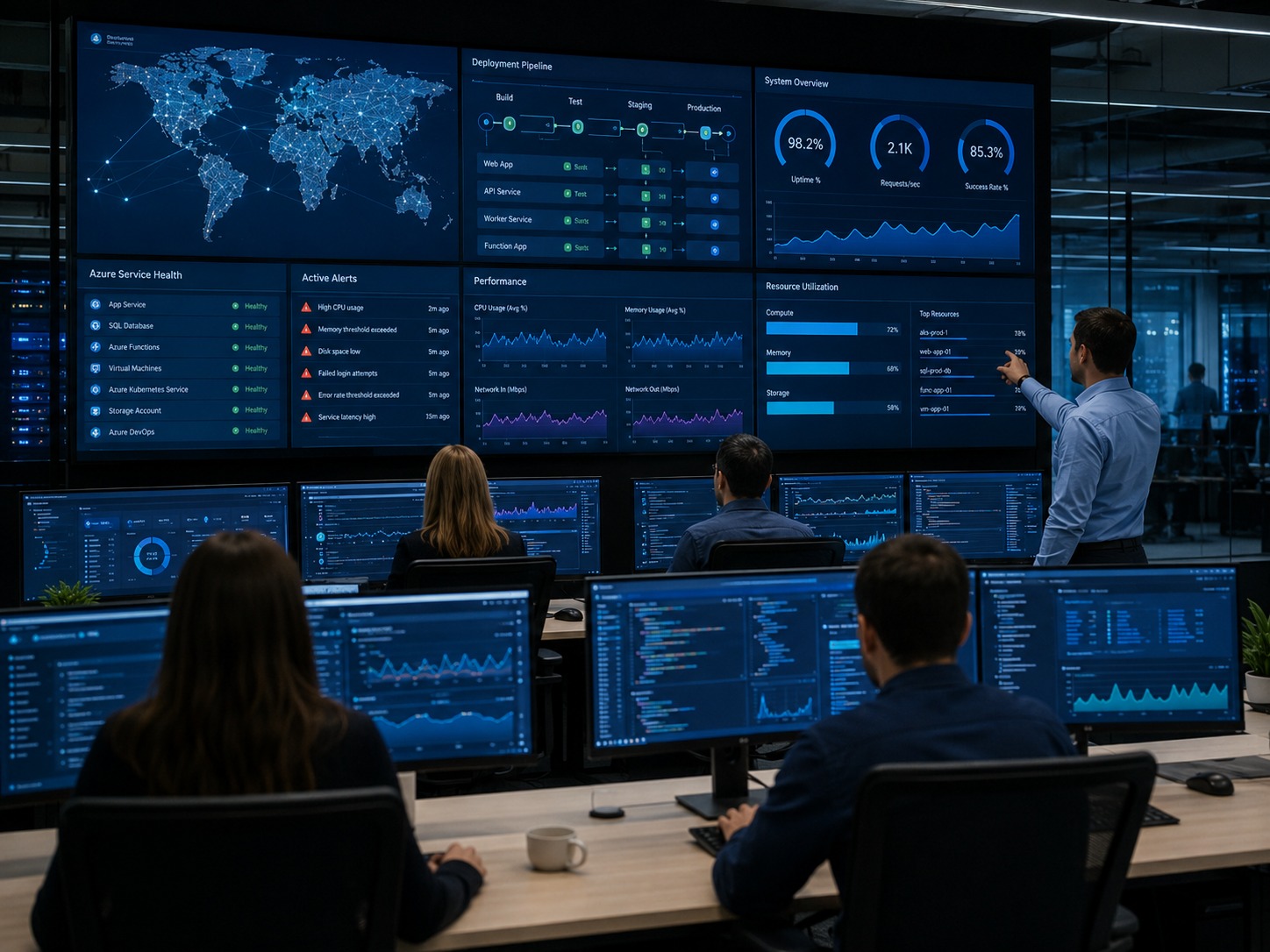 Azure DevOps Consulting workflow