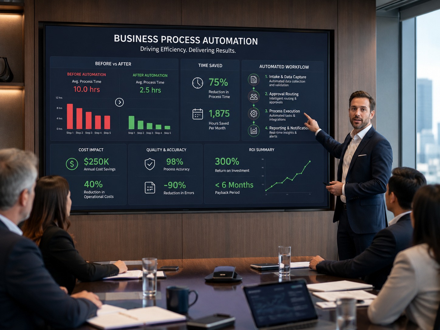 Business Process Automation project preview