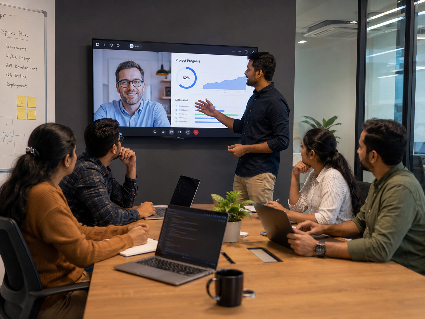 Dedicated Development Team workflow