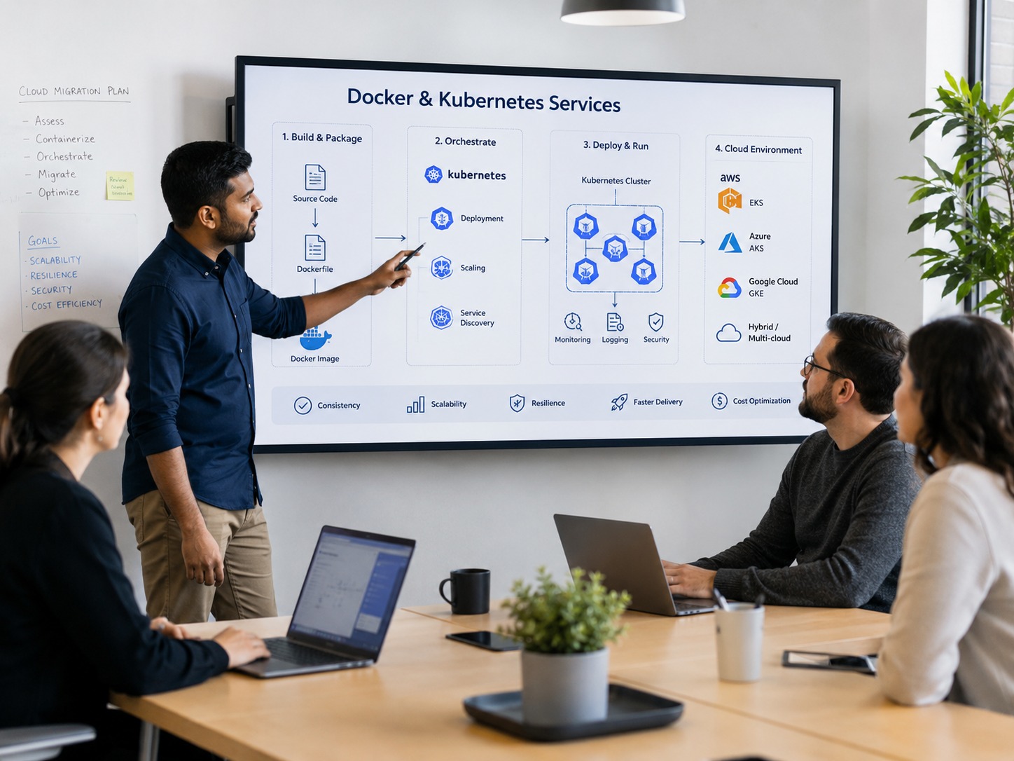 Docker &Kubernetes Services project preview