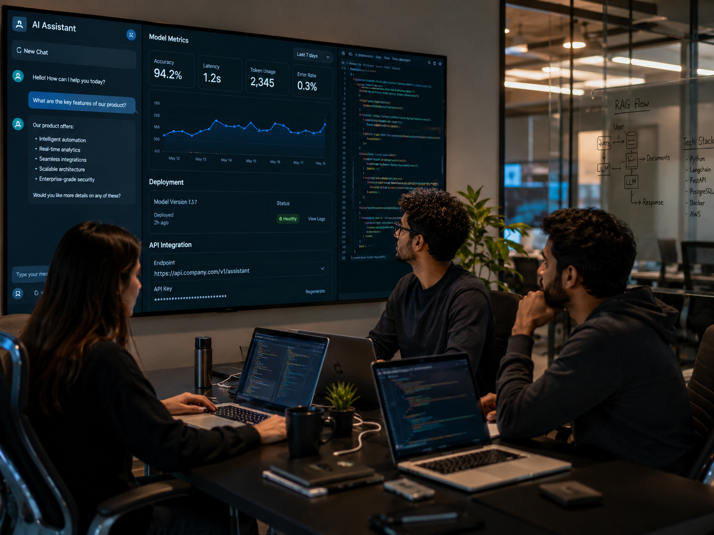 Hire AI Developers project preview