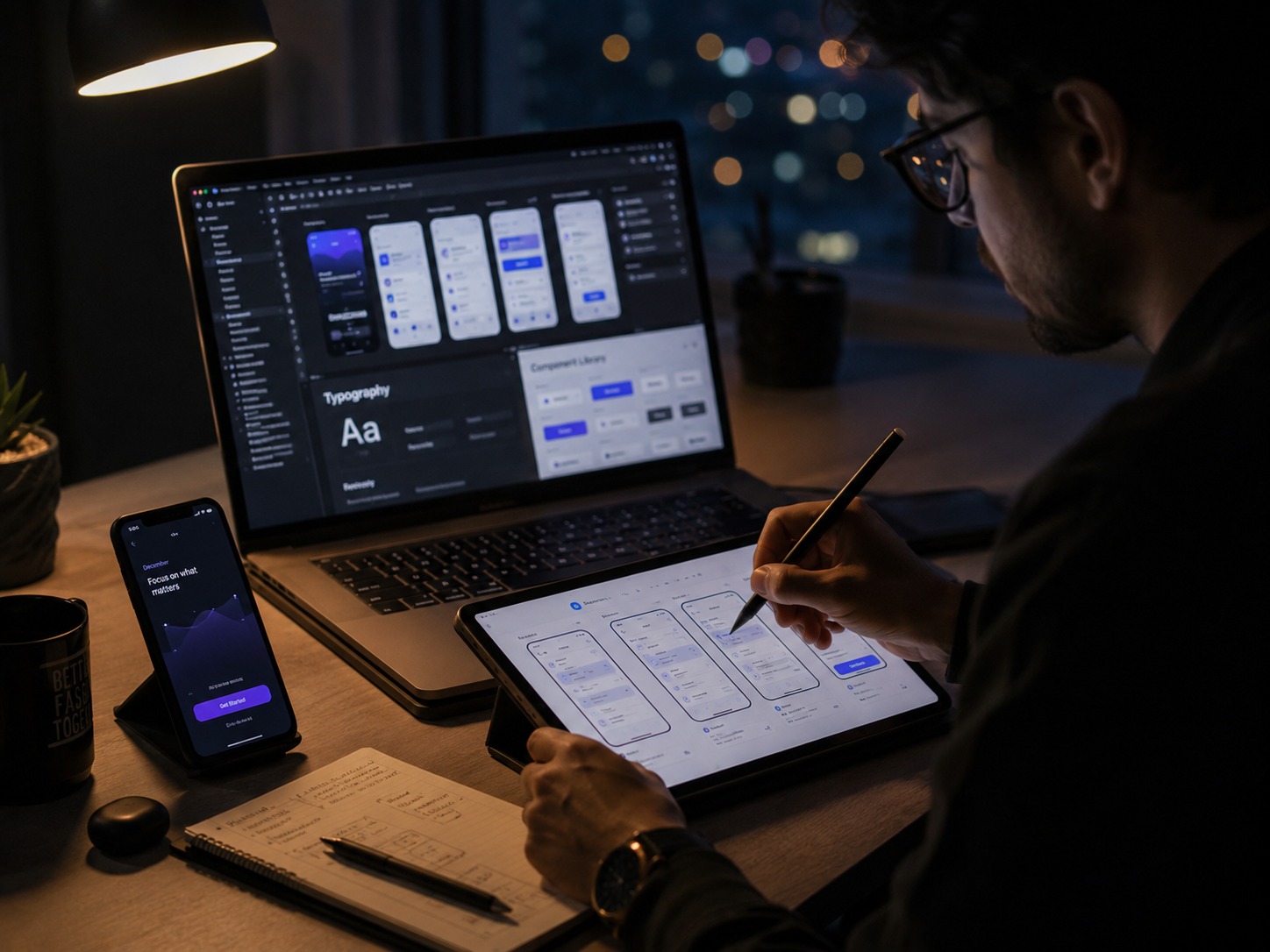 Mobile App UI/UX Design planning