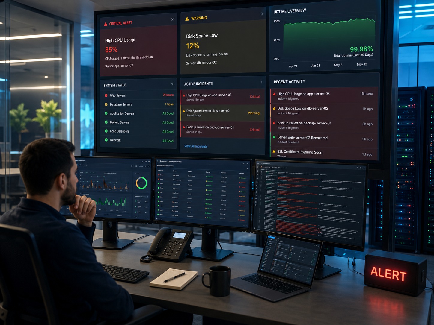 Server Monitoring & Optimization benefits